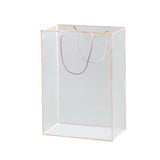 Premium PVC Clear Tote Bags Elegant Gift Packaging 10 pcs