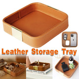 Leather Desktop Storage Tray 1PC