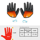 Fisherman Pro Fishing Glove With Magnet Release Catch Anti-slip Cut Resistant 1 Pair