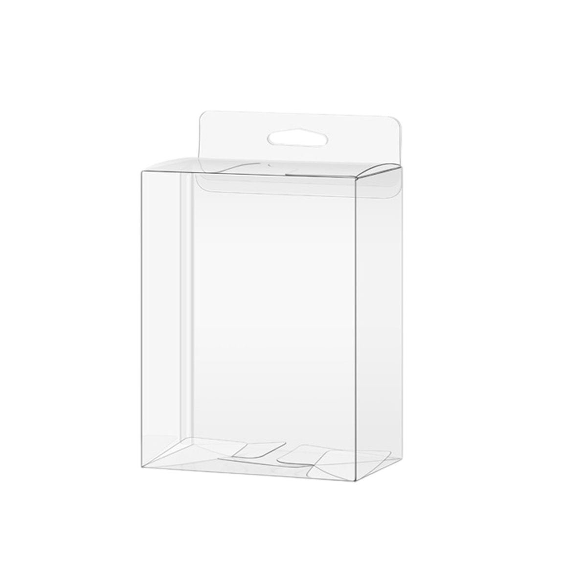 Transparent PVC Hook Gift Boxes 50PCS