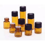 Amber Glass Bottle Essential Oils 5PCS