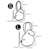 Durable Paper Rabbit Gift Bags with Handles for All Occasions 50pcs