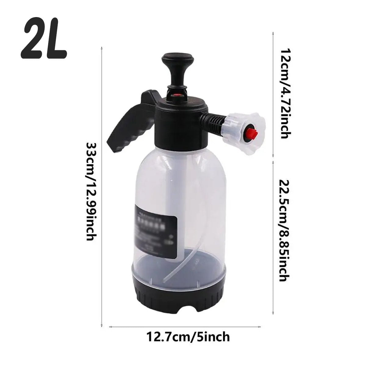 Car Wash Foam Sprayer High-Pressure Foam Cannon 2L