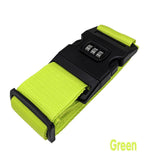 Luggage Strap Code Password Travel Suitcase Secure Lock Safe Nylon Packing Belt