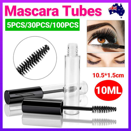 10ML Portable Eyelash Tube Clear 1 Pack