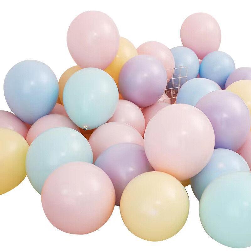 10/100PCS Macaron Large Latex Balloons