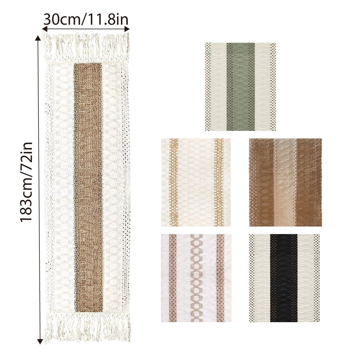 Cotton And Linen Table Runner Bed End Towel 6Styles