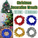 Christmas Wreath Decorations 10PCS