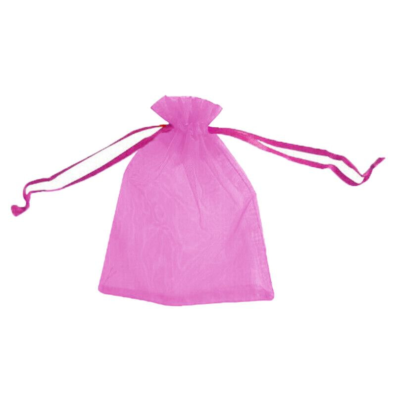 Organza Bags Drawstring Multi-Colour and Sizes 10-50 Pack