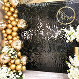 Rectangle Tinsel Curtain Shimmer Wall Backdrop 2M Length Party Decoration Sequin