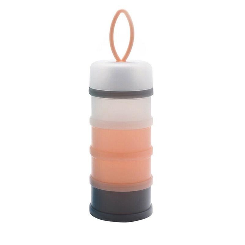 4 Layers Container Pill Bottle 2Colours 1PC