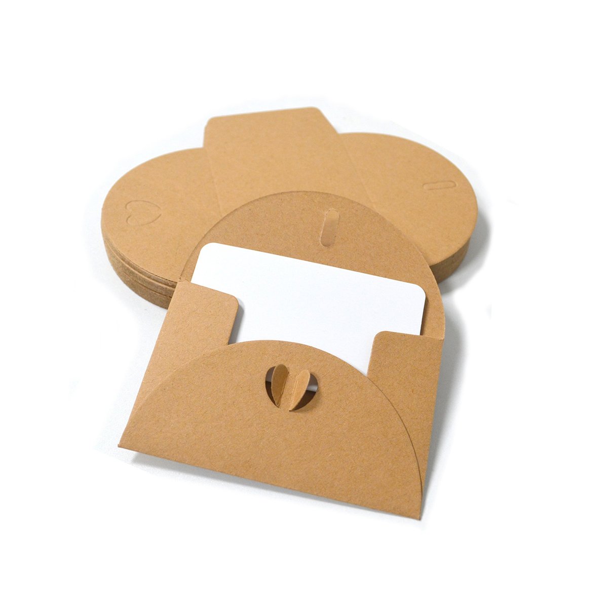 Kraft Paper Envelope 100PCS Birthday Wedding Blessing Card