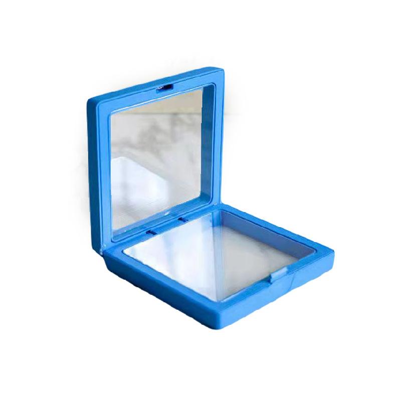 Jewelry Storage Boxes Plastic with PE Film Elegant Display 10pcs