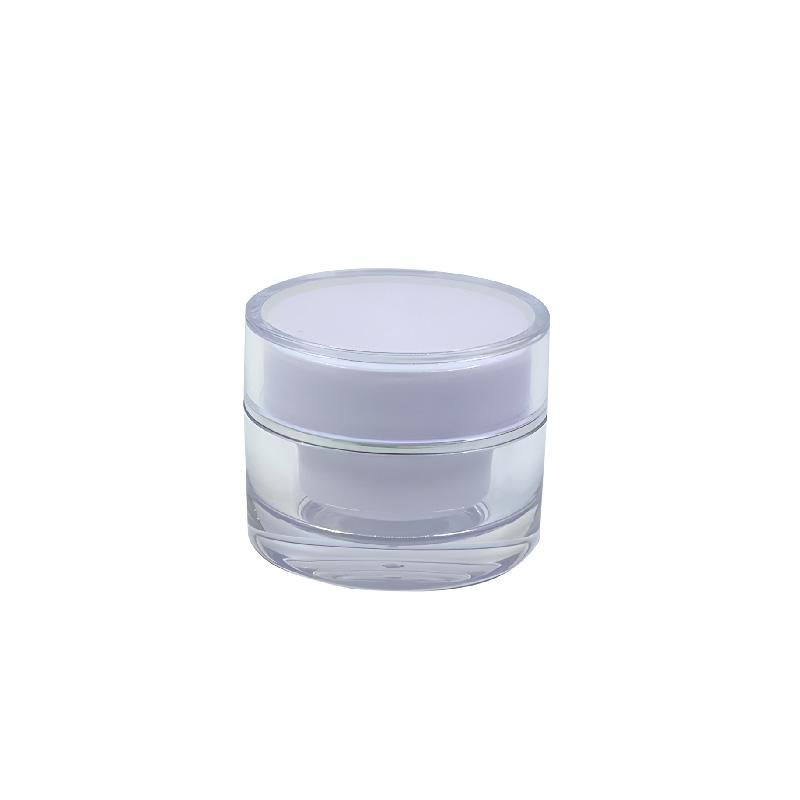 High-Quality Clear Acrylic Cream Bottles for Skincare Storage Acrylic Cream Bottles 10pcs