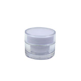 High-Quality Clear Acrylic Cream Bottles for Skincare Storage Acrylic Cream Bottles 10pcs