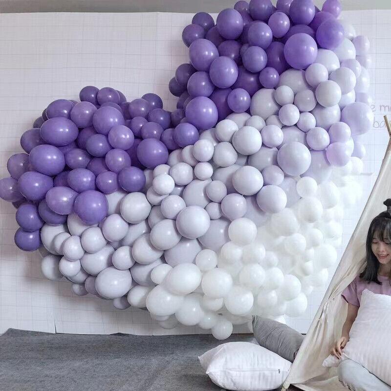 10/100PCS Macaron Large Latex Balloons