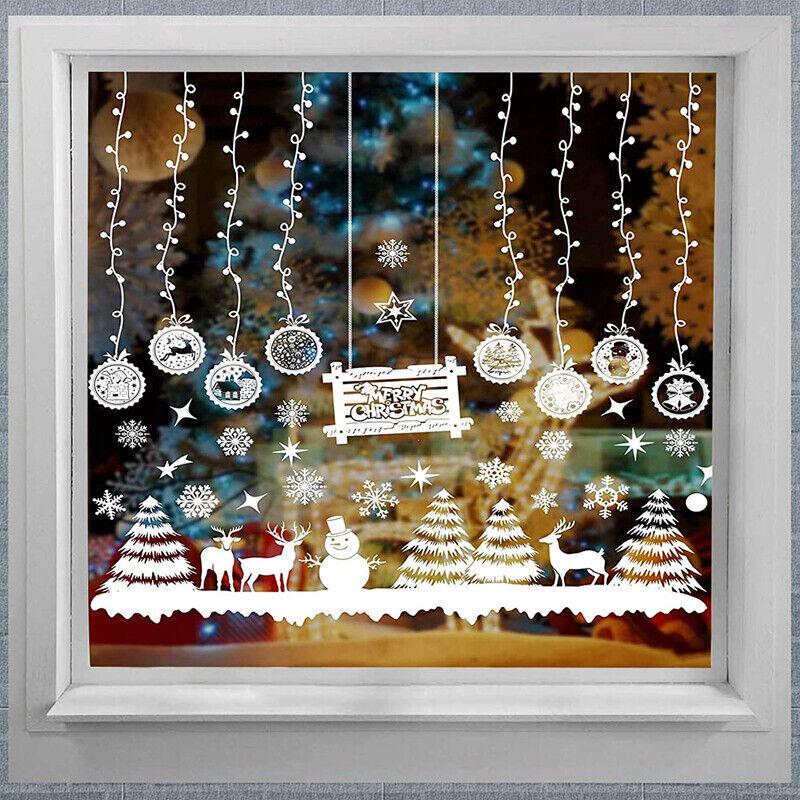 Christmas Window Stickers Wall Decal 1Pack