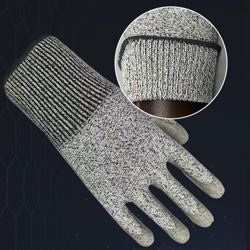 1Pair Work Gloves Safety General Purpose Sandy Nitrile Foam Hand Protection