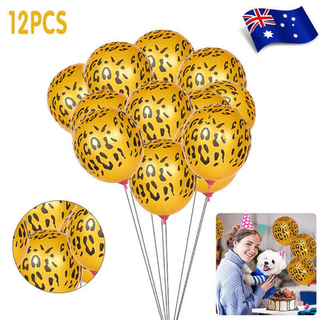 12PSC Animal Balloons Party Decoration