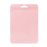 100pcs Macaron Colour Zip Lock Bags Transparent Seal Pouches for Makeup Brushes