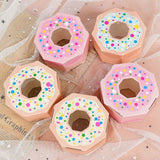 High-Quality Paper Fun Doughnut-Shaped Candy Boxes for Parties 100pcs