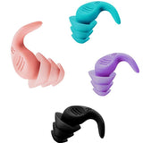 Soft Reusable Silicone Ear Plugs For Sleep Study Noise Cancelling 1 Pair