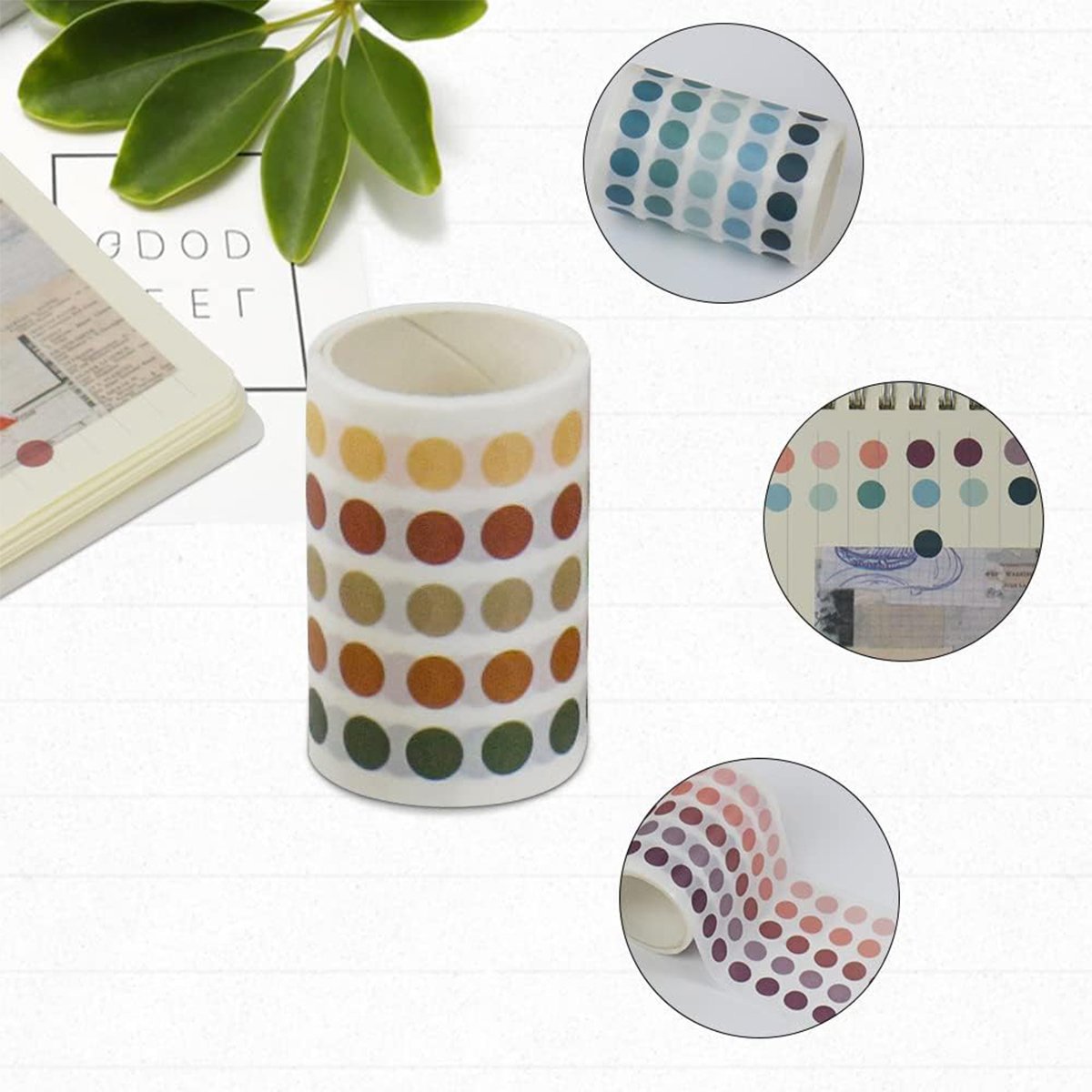 Dot Series And Paper Tape 9PCS