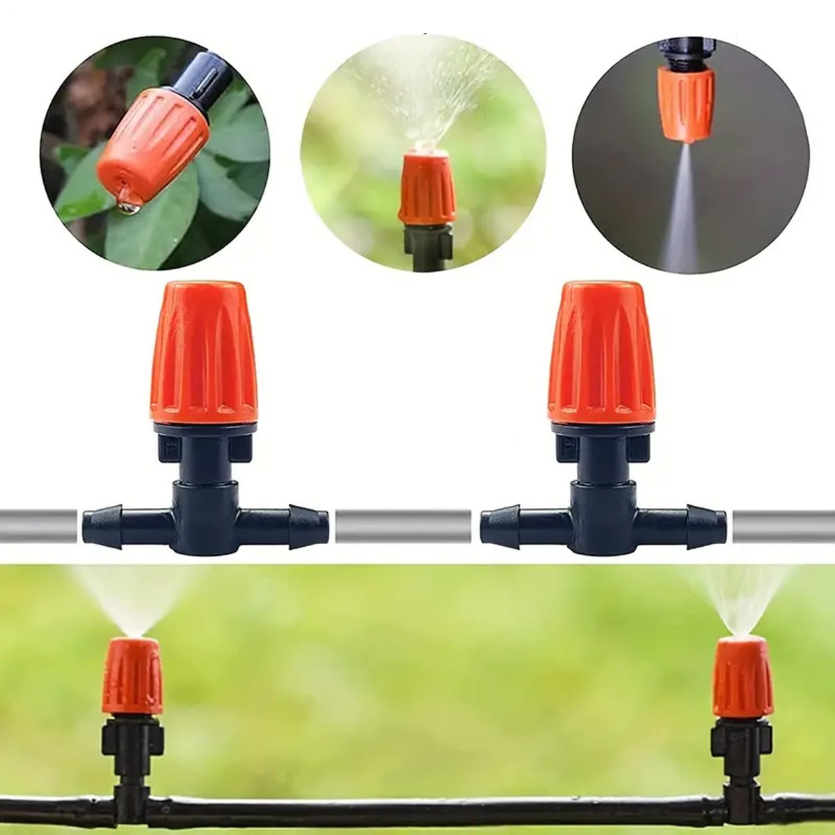 Flower Watering Sprayer Adjustable Sprinkler 5-20PCS