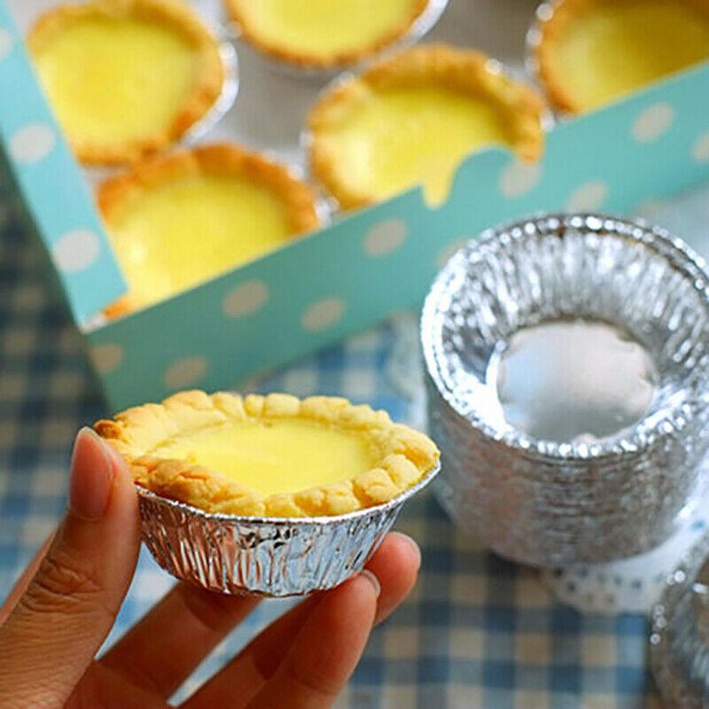 Aluminum Foil Baking Egg Tart Mould 250PCS