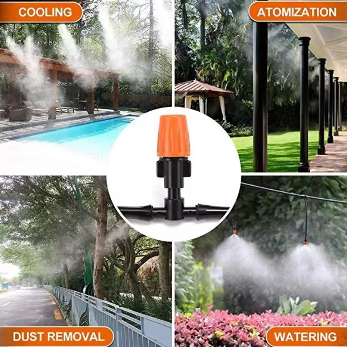 Flower Watering Sprayer Adjustable Sprinkler 5-20PCS