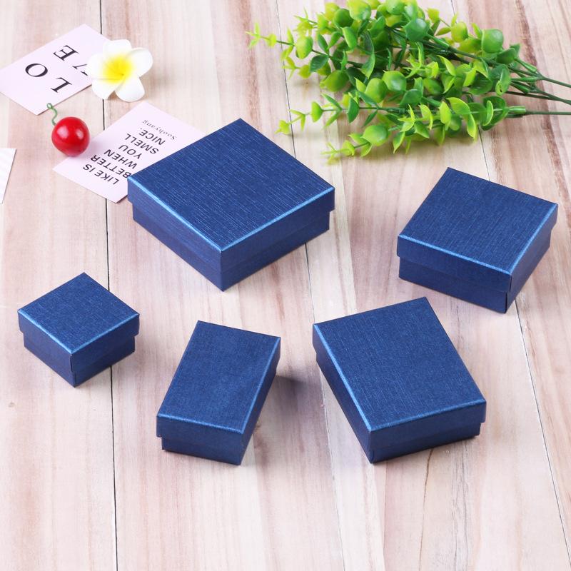 Elegant Cardboard Jewelry Boxes for Rings Earrings and Small Gifts 20pcs