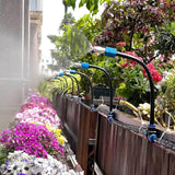 Garden Watering System Spray Irrigation Hose Sprinkler 1Set