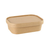 Kraft Paper Lunch Box 50PCS