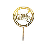 Cake Topper Card Party Decor Supply 1PC