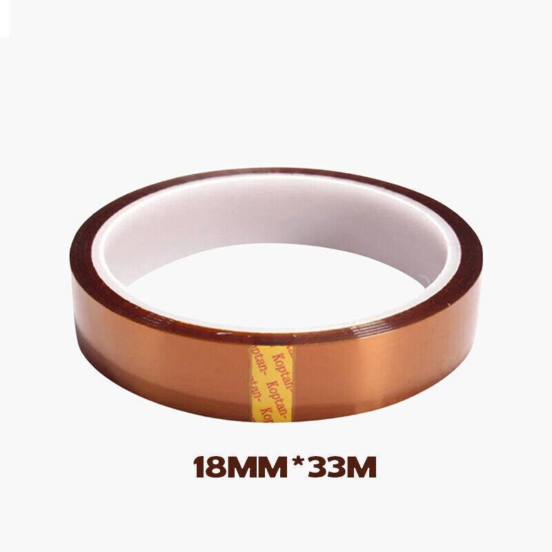 Kapton Tape High Temperature Heat Resistant 33mm 1 Roll