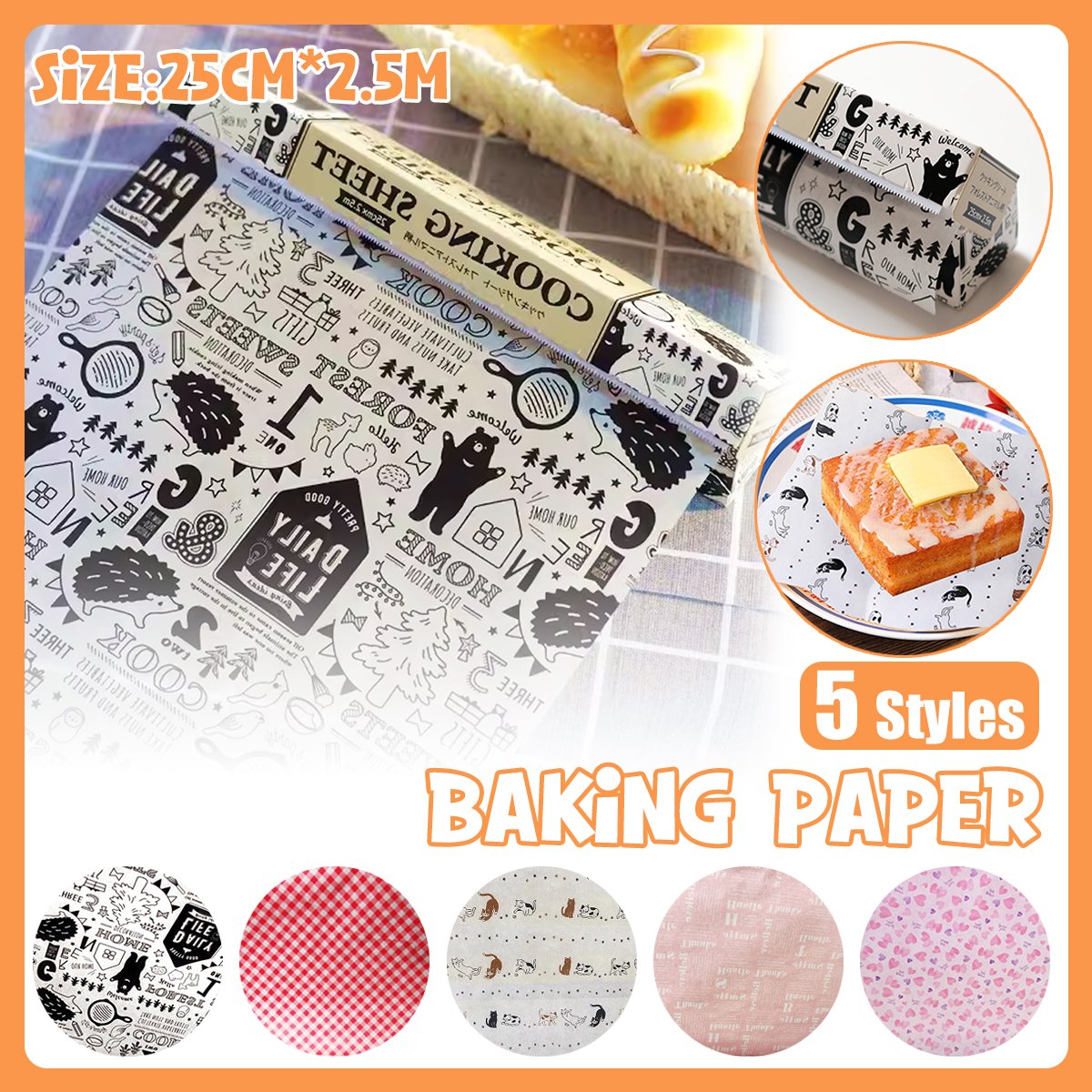 Elevate Your Baking with Non-Stick Silicone Paper Sheets