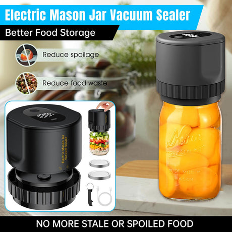 Mason Jar Vacuum Sealer Electric 1 Pack