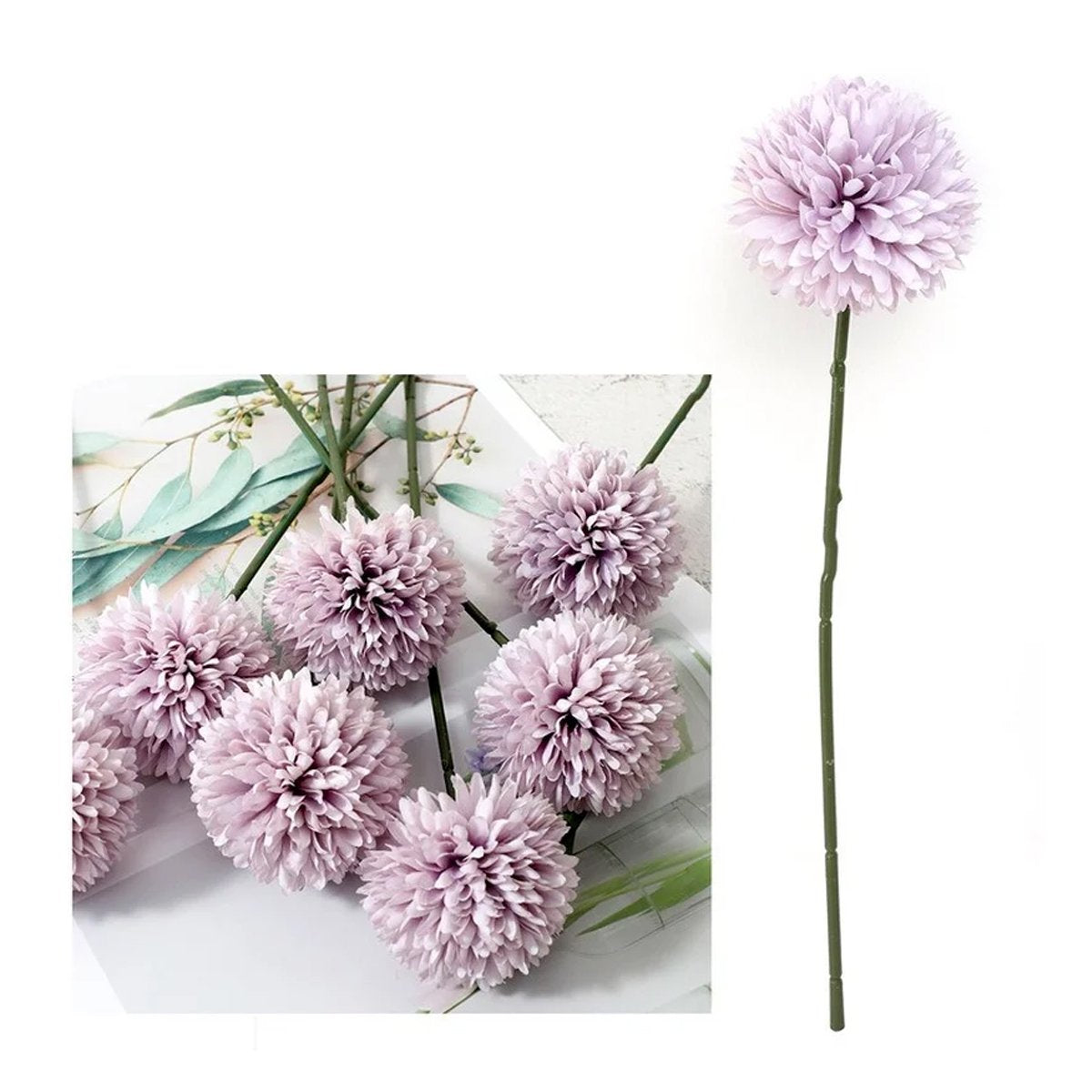 10PCS Artificial Dandelion Flowers Plastic Floral