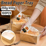 Cake Bread Bakery Packaging Box 100PCS