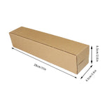 Long Carton Paper Box Brown 50PCS Small Size