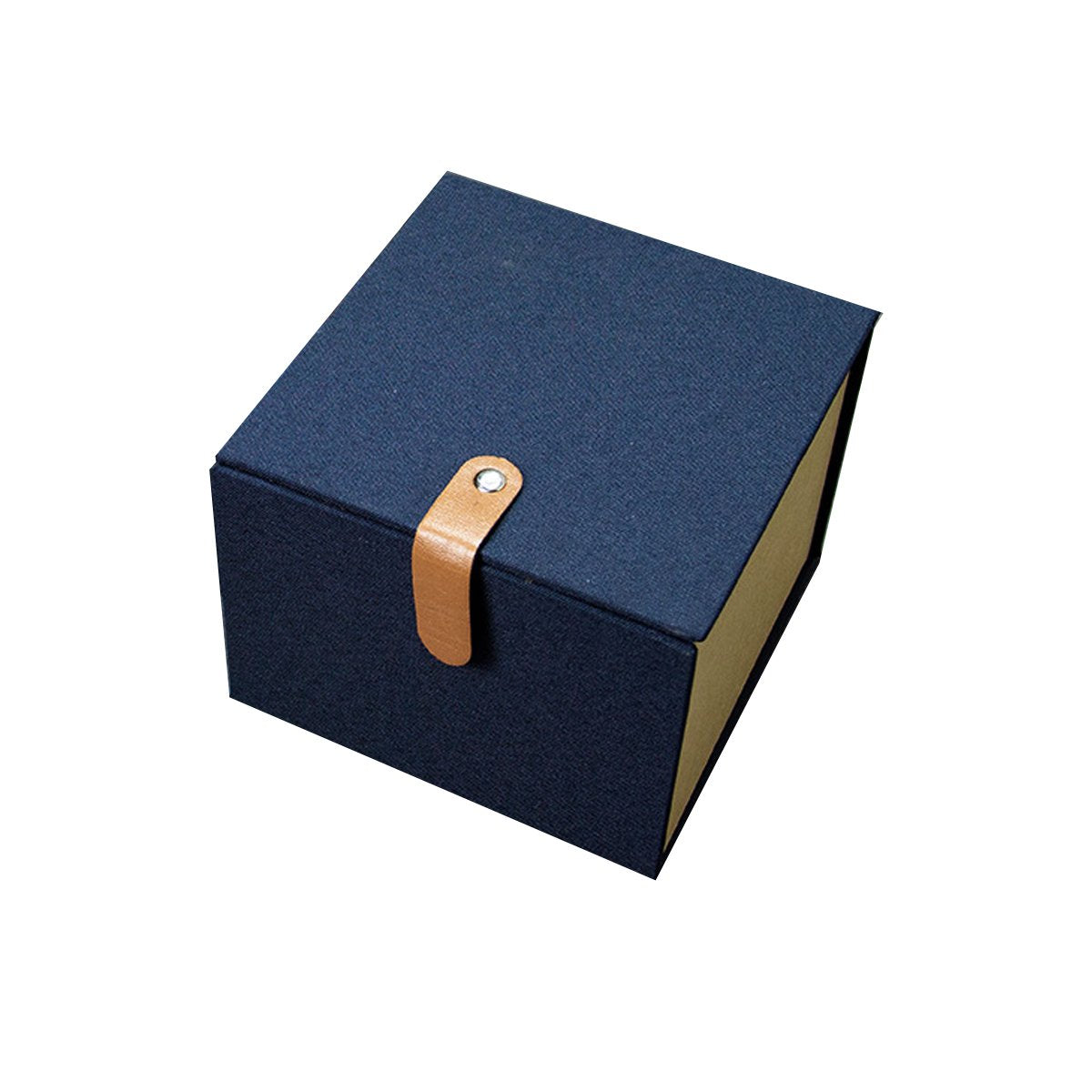 Flap Closure Gift Boxes Fabric Packaging for Small Gifts 5pcs