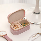 Velvet Travel Mini Portable Ring Earring Box Jewelry Boxs