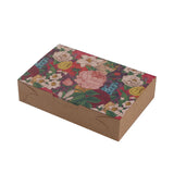 25PCS Kraft Paper Moon Cake Cookie Hand  Packaging Box