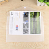 A4 Plastic File Bag Document 12PCS