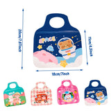 High-Quality Plastic Fun Cartoon Snack Candy Bags for Kids 50pcs