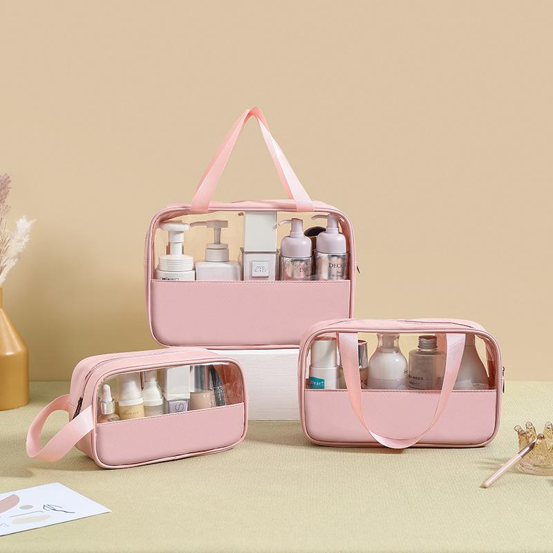 Versatile and Stylish Clear Makeup Bag Set for All Your Needs