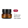 30ml-10pcs-Brown+Black-Double