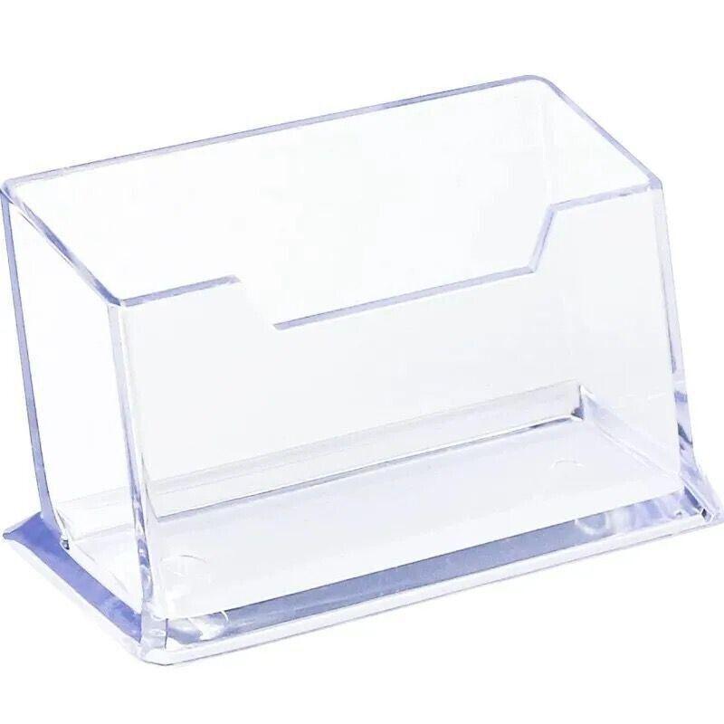 Clear Desktop Business Card Holder 10PCS