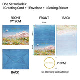 High-Quality Card Stock Post Card with Mini Envelope Set 30pcs