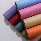 Linen Wrapping Paper 24 Colours Florist DIY Handmade Craft Material